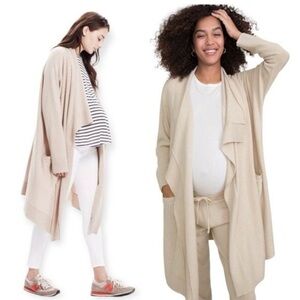 HATCH The Airplane Cardigan 100%
Cashmere Wheat Beige One Size